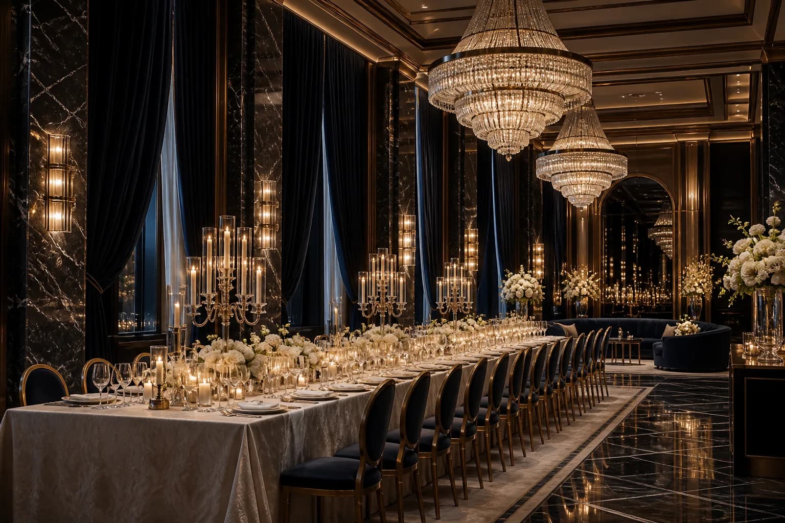 Private event ballroom